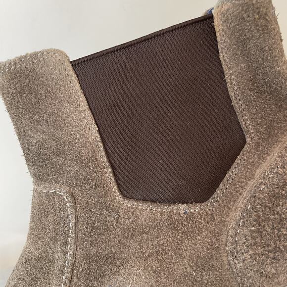 Bed Stu Mens Vasari Taupe Brown Distressed Suede Ankle Chelsea Boots Size 10.5 main image 11